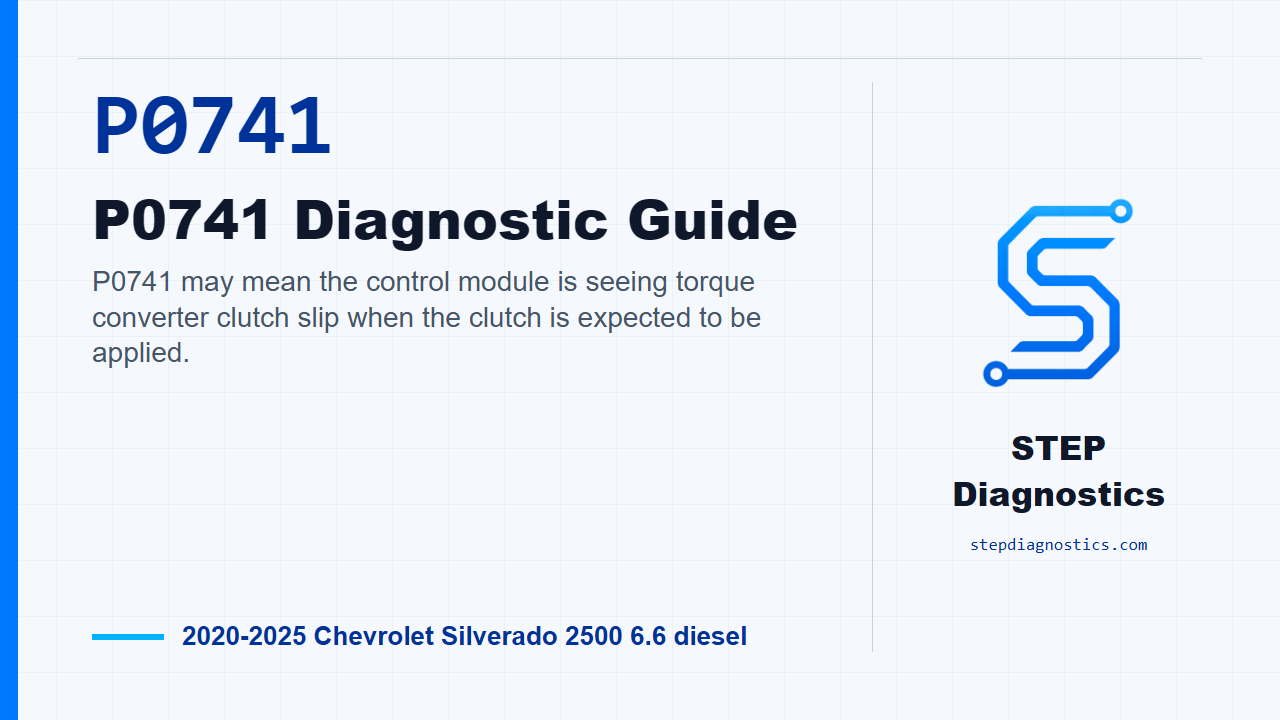 P0741 P0741 Diagnostic Guide diagnostic guide