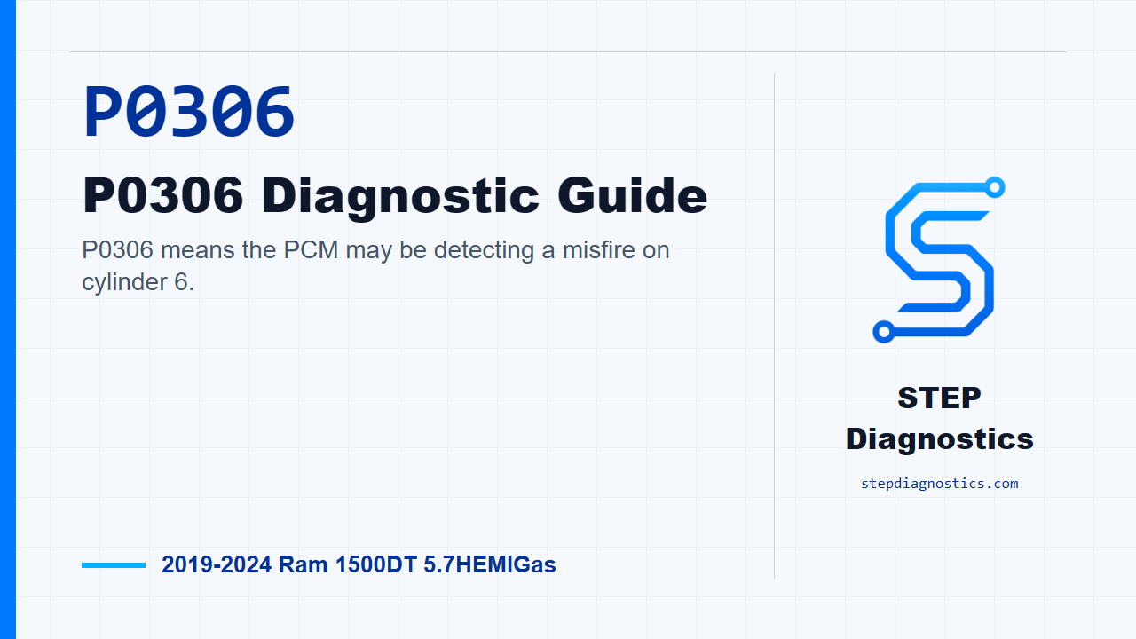 P0306 P0306 Diagnostic Guide for 2019-2024 Ram 1500DT 5.7HEMIGas