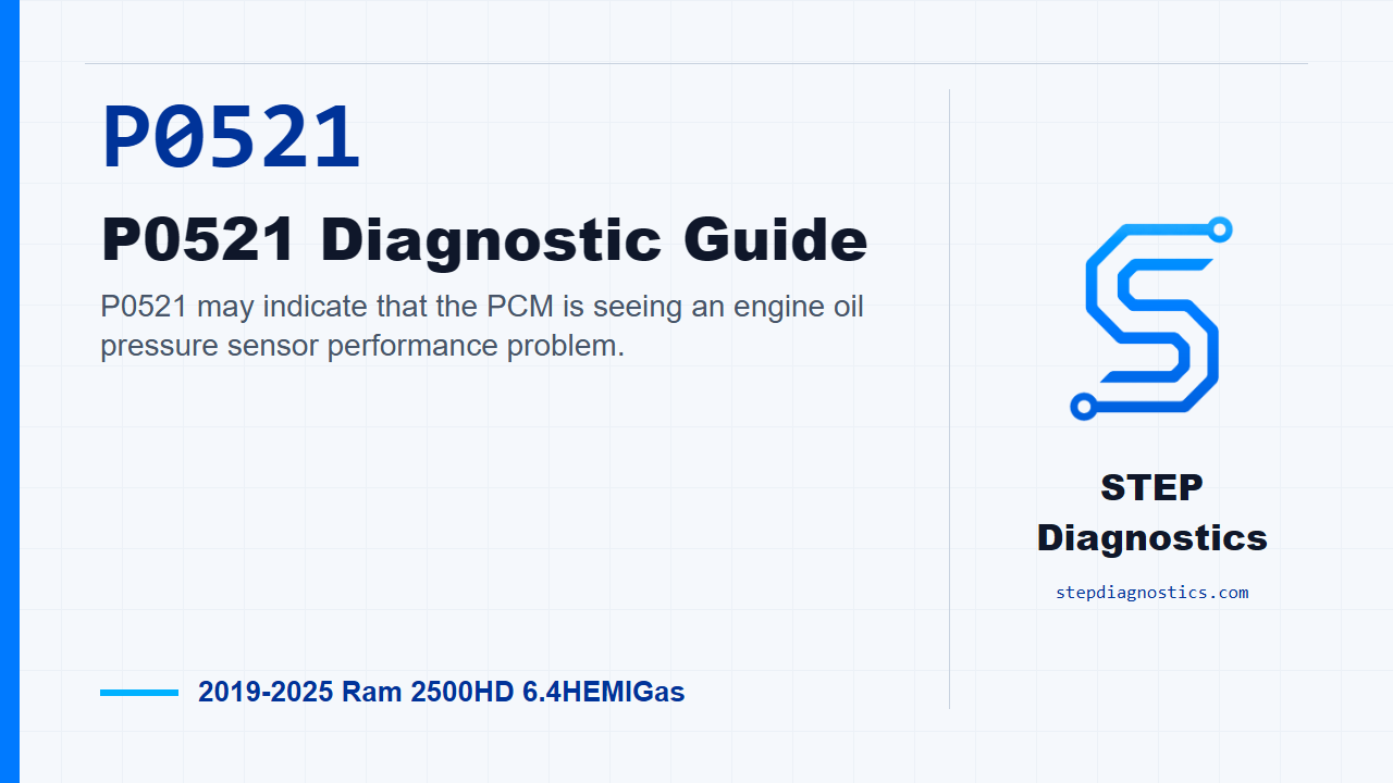 P0521 P0521 Diagnostic Guide diagnostic guide