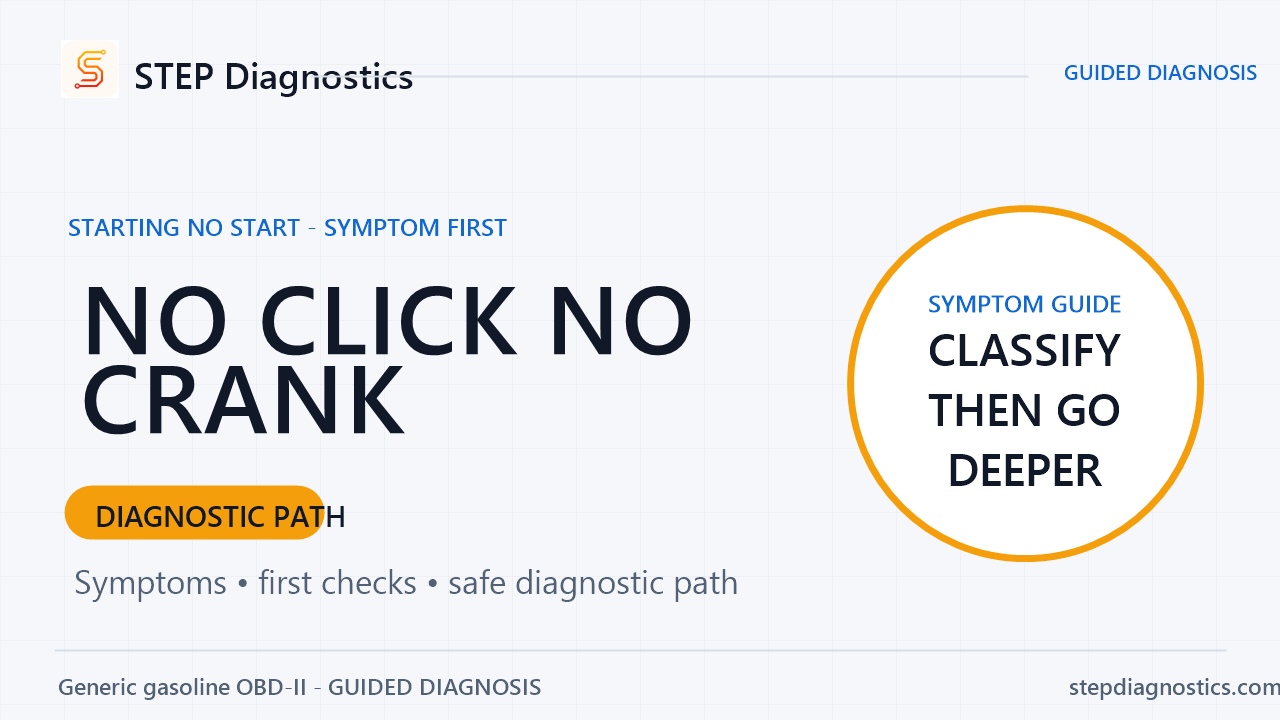No Click and No Crank: Follow the Missing Command diagnostic guide cover